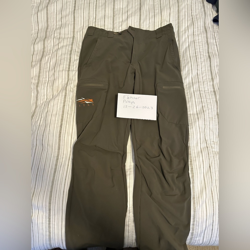 Sitka Ascent pant size 32R in pyrite